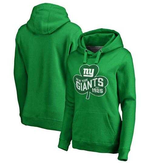 Women New York Giants Pro Line by Fanatics Branded St. Patrick's Day Paddy's Pride Pullover Hoodie Kelly Green FengYun,We sell and wholesale Women New York Giants Pro Line by Fanatics Branded St. Patrick's Day Paddy's Pride Pullover Hoodie Kelly Green FengYun on line form chian!